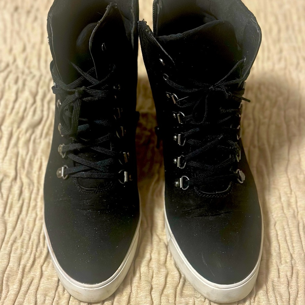 Wedge style sneakers